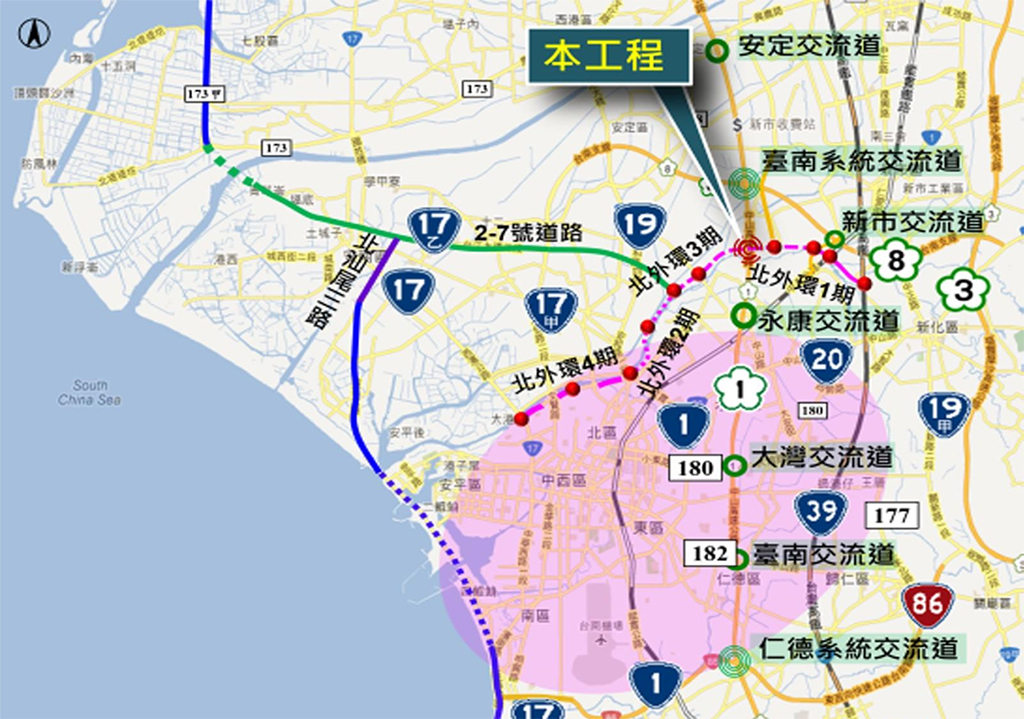 北外環全線預計2027年底完工通車